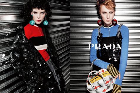 Prada Spring/Summer 2016 campagna stampa by Steven Meisel